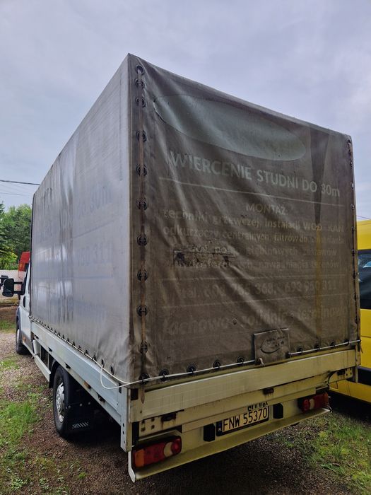 Fiat Ducato doka brygadowy brygadówka 7 osobowy Jumper plandeka euro 5