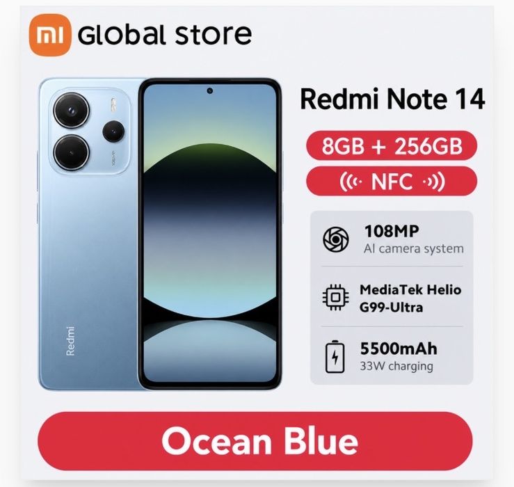 Redmi note 14 8/256 nfc