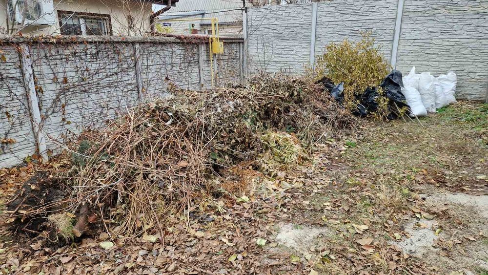 Вывоз мусора хлама веток