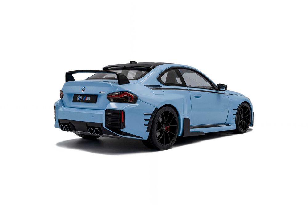 BMW M2 Performance Parts (G87) 2024 Zandvoort blue 1:18 Solido