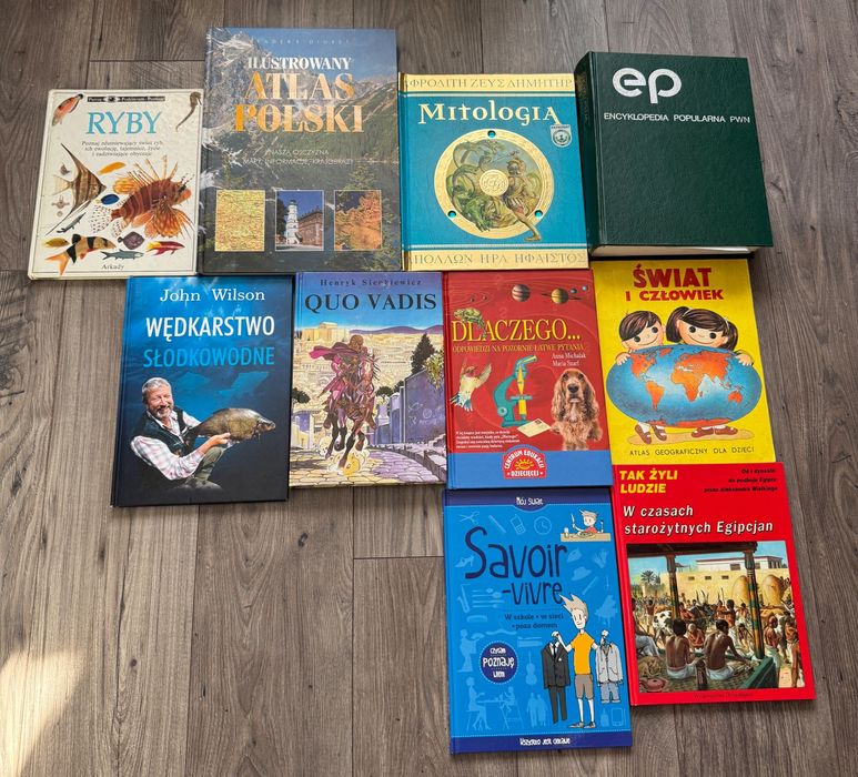 Zbiór różnych książek