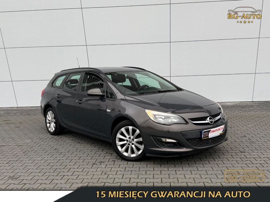 Opel Astra 1.4T 140KM Lift Serwis Oryginał 184Tkm! Piękna! Gwarancja 15mieś!!!