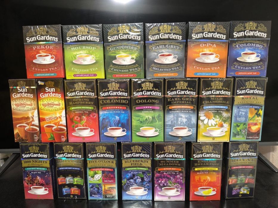 Чай чорний/зелений Сонет Сан гарденс Тянь-шань