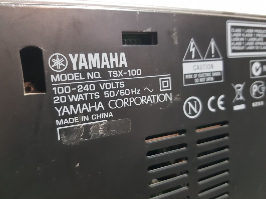 Музичний центр YAMAHA TSX-100, потужність 20 Вт, USB, б/у з Німеччини