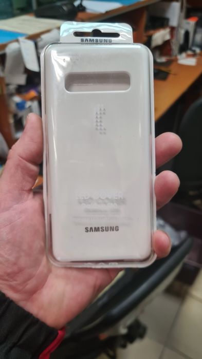 Чохол до смартфону samsung galaxy s10 з LED підсвіткою