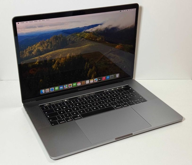 Apple MacBook Pro 15 2018 TouchBar - i7 16GB / 256GB - 84% Kondycji Baterii - Gwarancja - Stan BDB -
