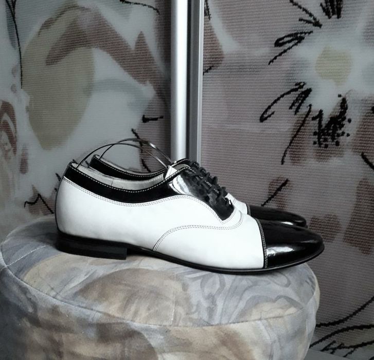 Стильні шкіряні туфлі, броги, унісекс, 40-41, Braska