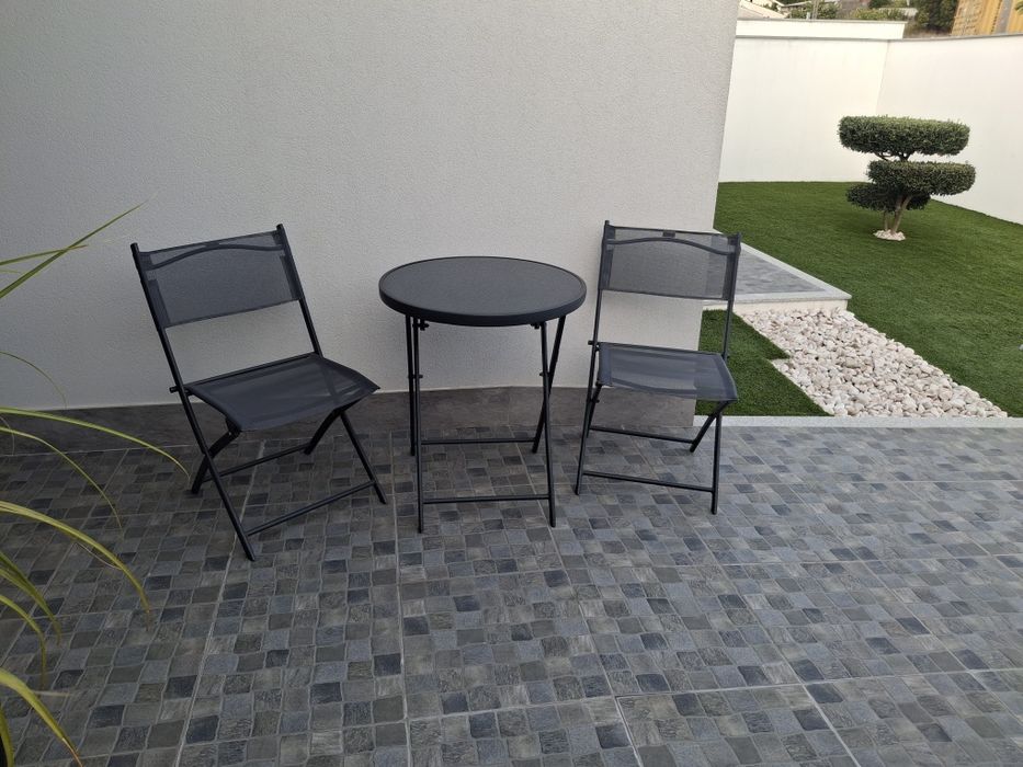 Conjunto mobiliário jardim