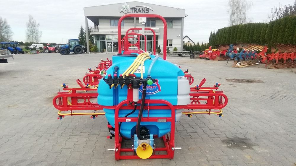 Opryskiwacz rolniczy 400l lanca 12m BIARDZKI, RSM, pompa 120l