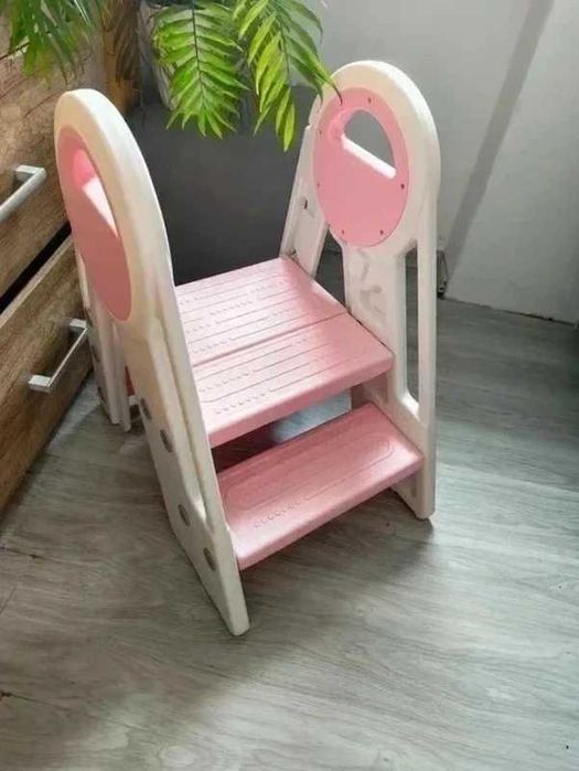 Nowe nieużywane schodki, podest dla dzieci, kitchen helper