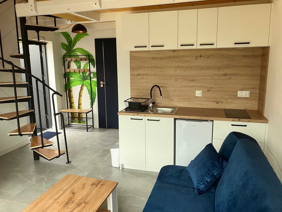 Domki „Bajka” nad jeziorem przy plaży w Zaździerzu