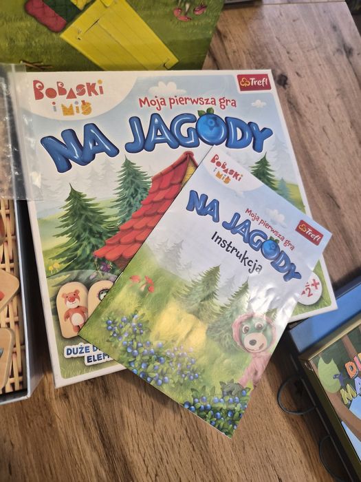 Gra planszowa Na Jagody - Trefliki Bobaski i Miś