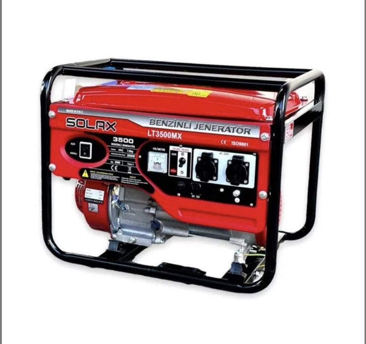 Бензиновий генератор Solax LT3500MX (2.8 кВт) Мідна обмотка ручний ста