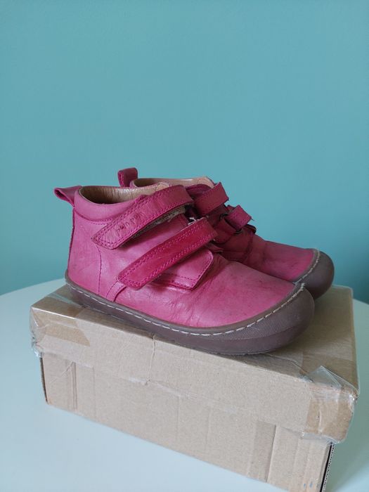 Buty dziewczęce skórzane PomPom 25