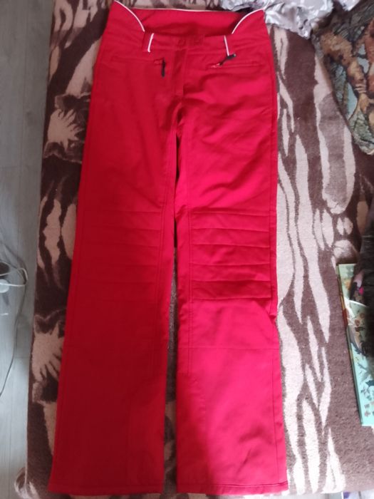 Штани зимові червоні