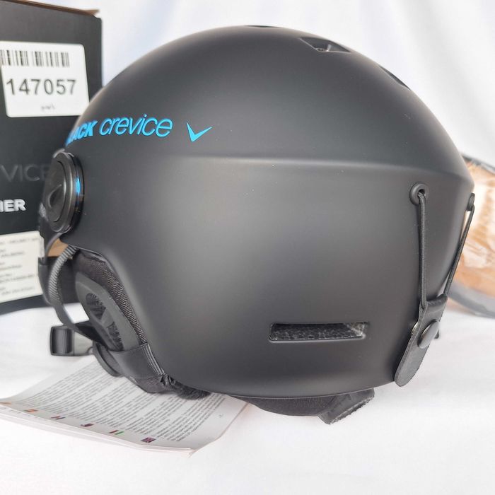 Kask narciarski Black Crevice Arlberg Black Blue Matt S/M 54-57cm