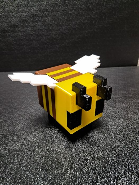 Майнкрафт бджілка 3-д надрукована велика