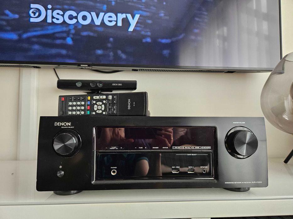 OKAZJA wzmacniacz amplituner kino domowe stereo HDMI arc bluetooth Denon AVR x1000