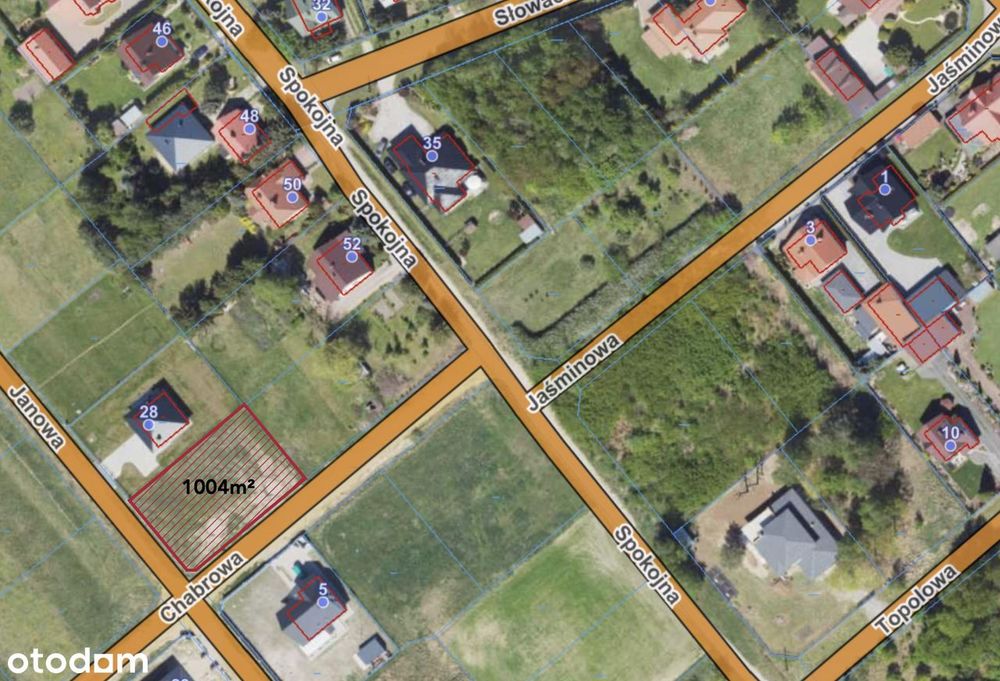 Działka budowlana Garwolin - Sulbiny ul. Chabrowa - Widok 3