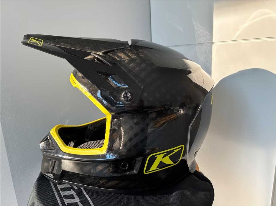 Мотошлем мотокросс, эндуро Klim Carbon F3, разм М