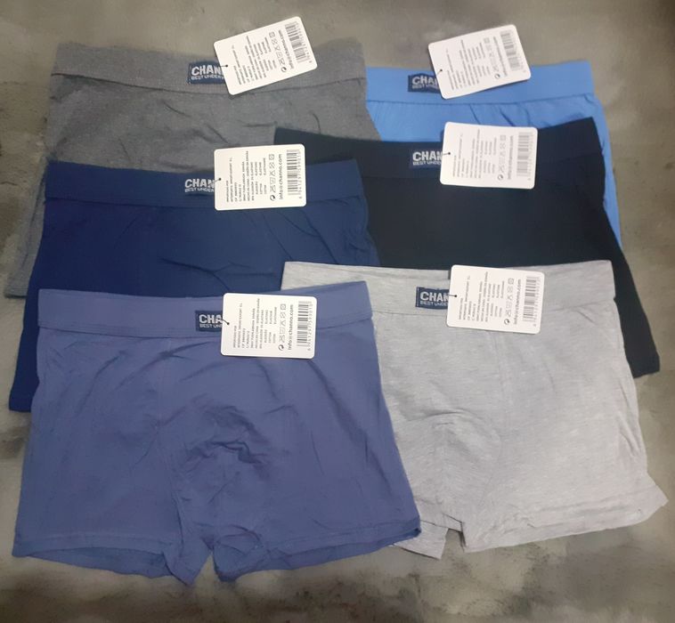 Boxers de homem algodão e licra