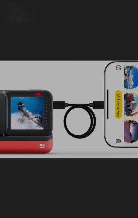 Insta360 Połącz kamerę do połączeń wideo, transmisji na żywo