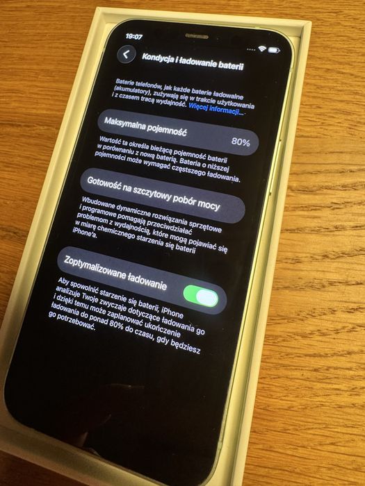 Iphone 12 mini 64gb miętowy