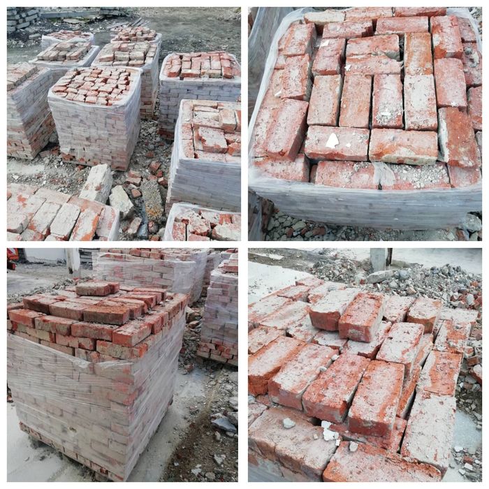 Цегла австрійська польська з клеймом, шамотна, бруківка кислотостійка