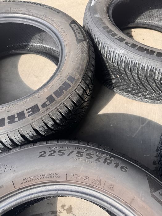 Opony 225/55 R16 Wielosezonowe Montaż