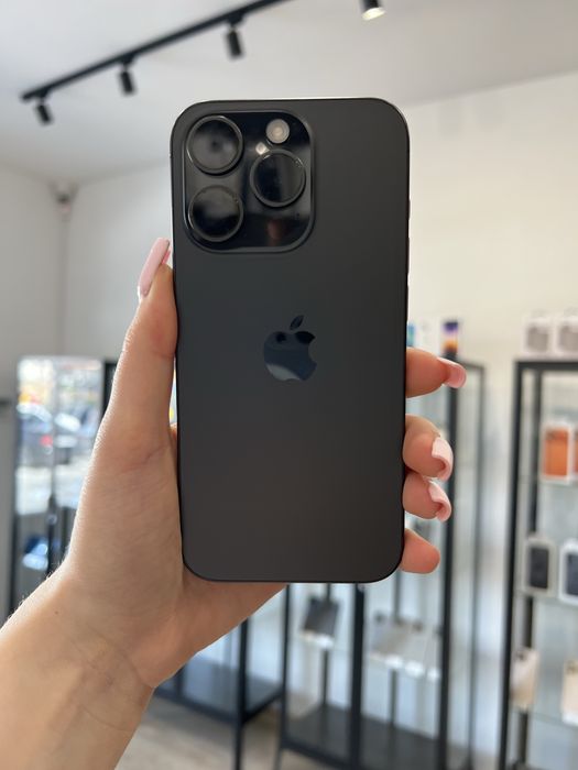 Telefon iPhone 15 PRO 128GB Czarny Apple Gwarancja iTrade