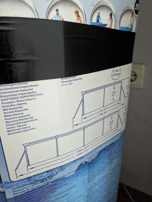 Piscina Bestway 3700 litros