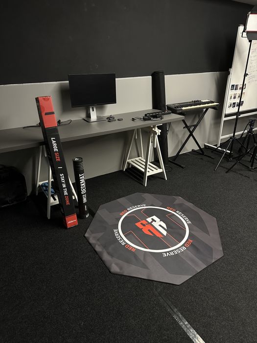 Tapete Chão Gaming  - FlorPad Red Reserve