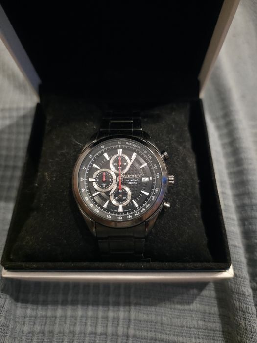 Relógio seiko preto