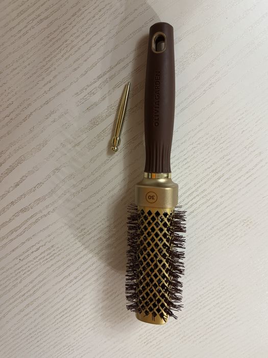 Термобрашинг квадратного перетину, 30 мм Olivia Garden Expert