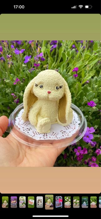 Молд 3 д зайчик