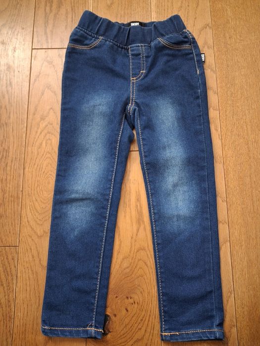 Jeansy rurki DKNY 4 lata