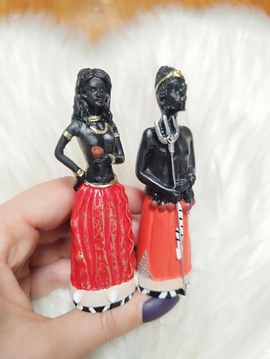 Exu e Pomba Gira, conjunto imagens mini