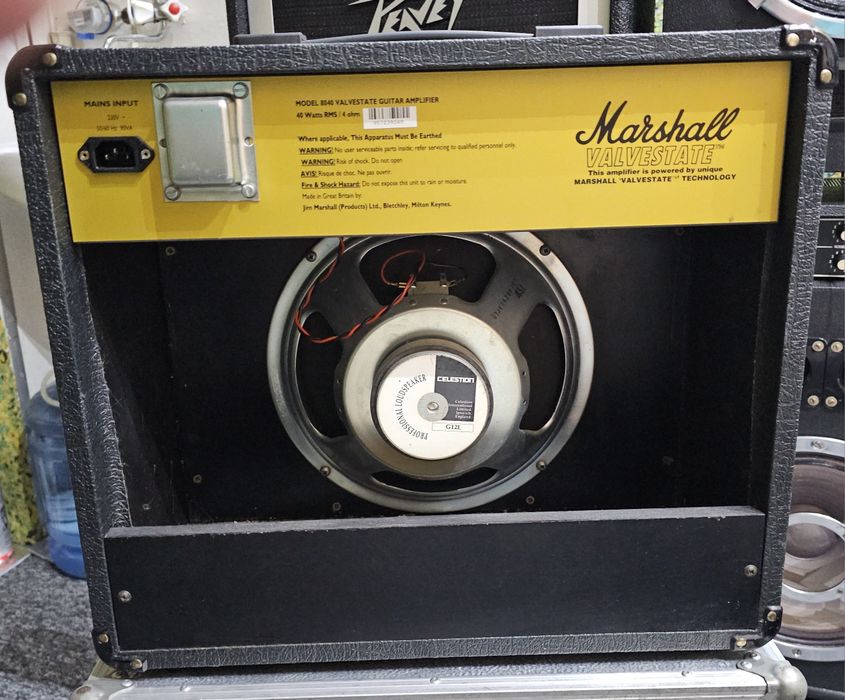 Marshall Valvestate 8040 4 0W Made in England Celestion G12L + footswitch + kabel