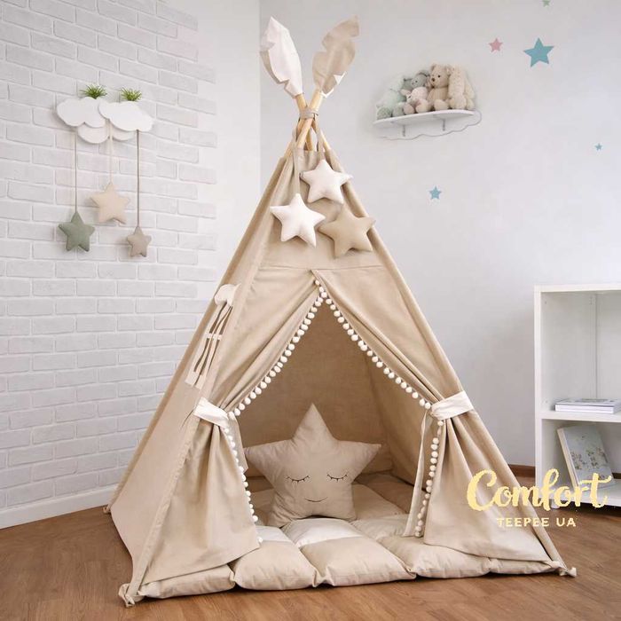 Вігвам комплект дитячий. Тіпі,  Акція!!! В наявності та під замовлення