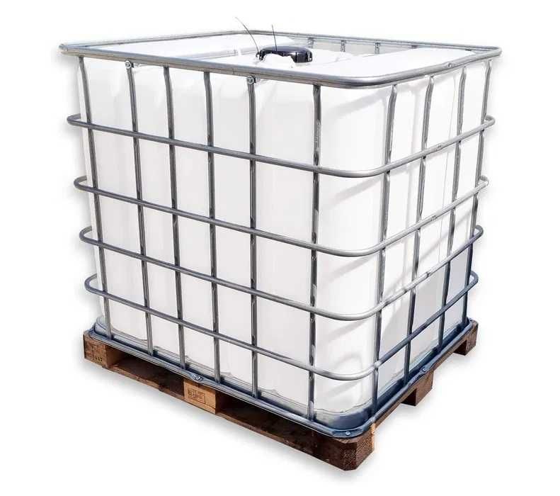 ZBIORNIK REGENEROWANY 1000 litrów, Mauzer, IBC paleta drewno czysty