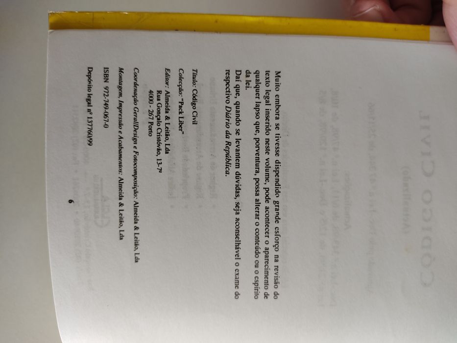 Código Civil - coleção Pack Liber
