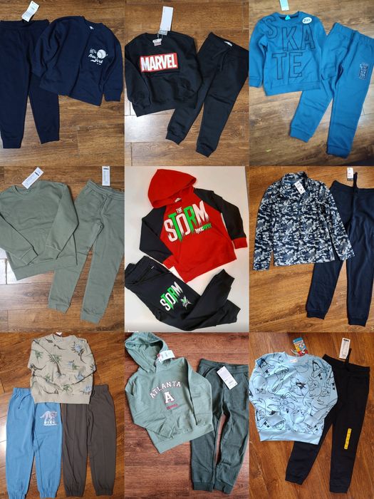 Реглани, світшоти, спортивні штани, джинси, костюми, труси