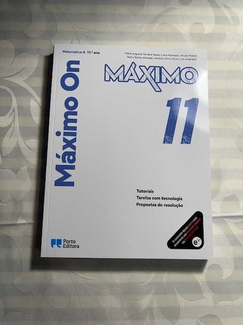 Máximo 11 - Matemática A - 11º ano - Projecto Professor - Novo
