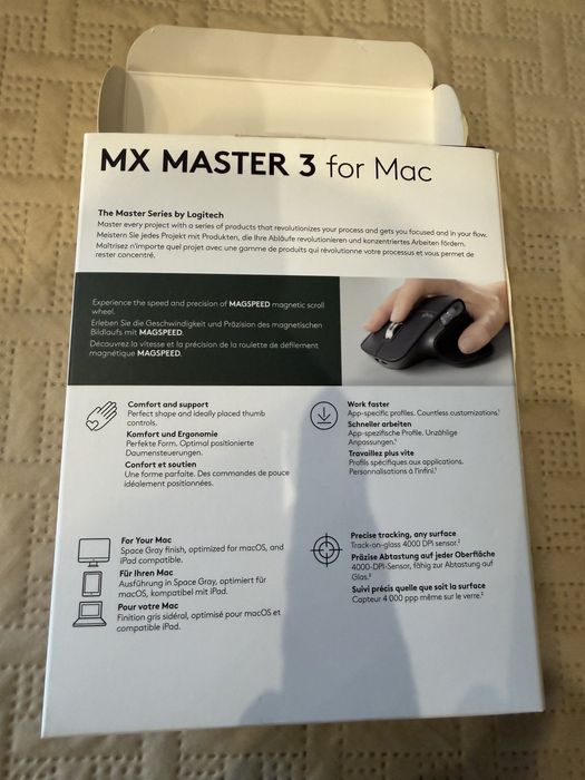 Мишка Logitech MX Master 3 for Mac — Space Gray