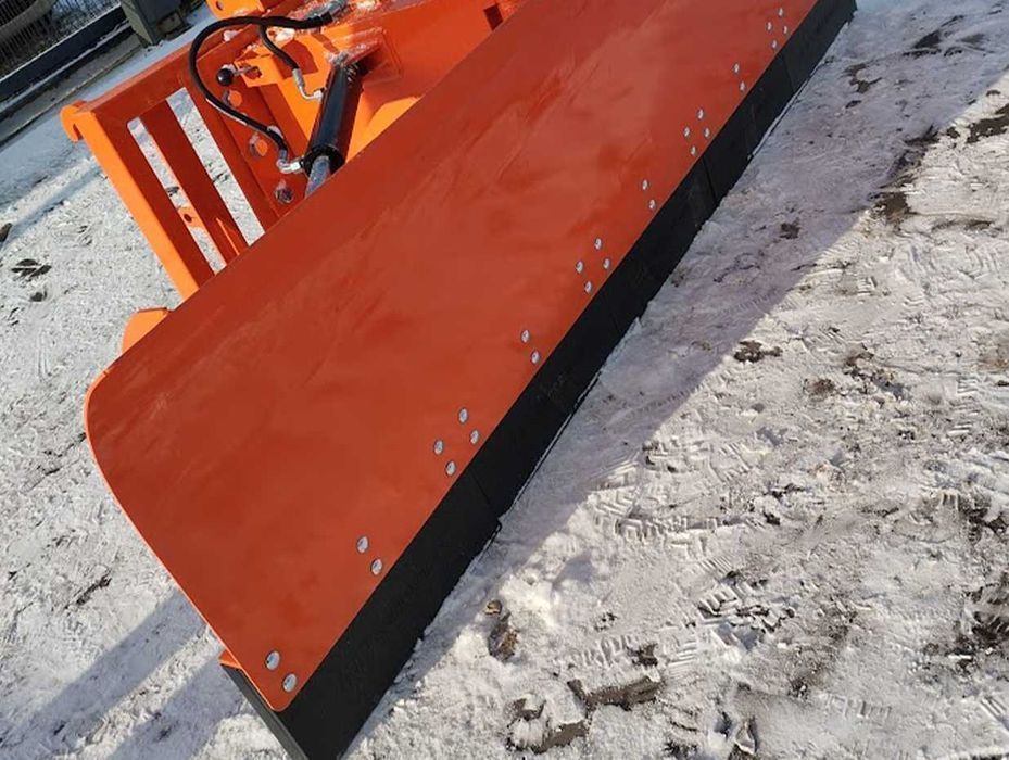 Pług prosty cieżki do śniegu solidny spychacz różne szerokości