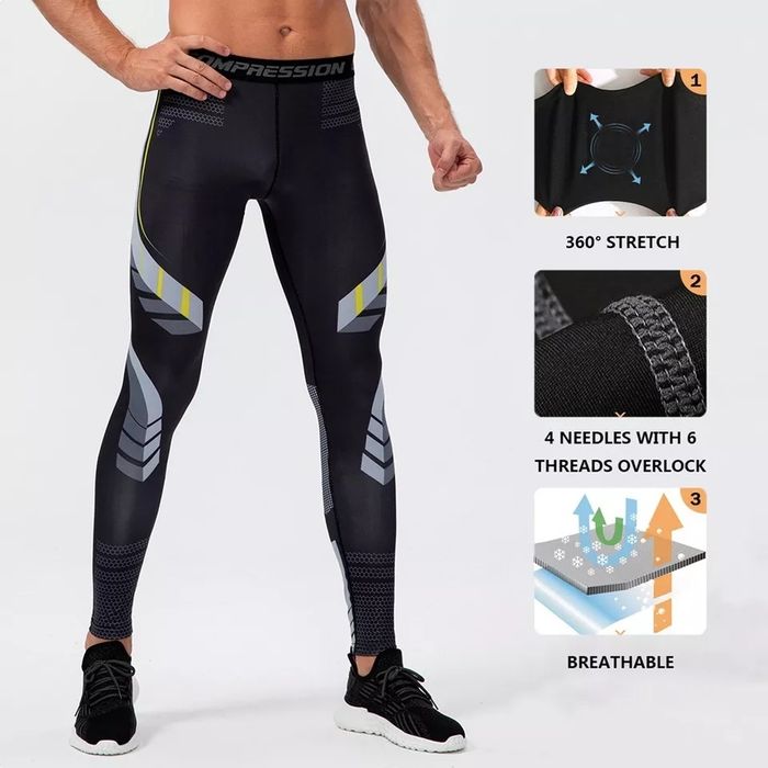 Компрессионный костюм 4 в 1 PRO COMBAT Compression