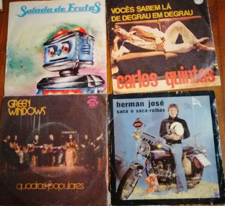 singles  cada um a 3, 4 e 5€