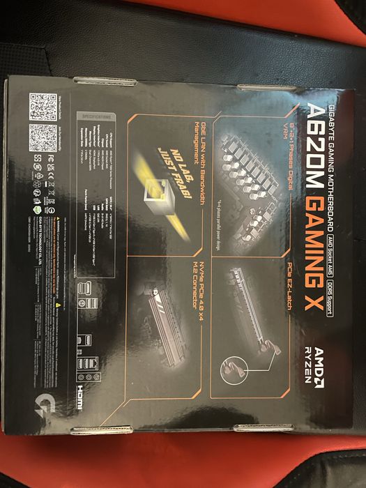 Motherboard Gigabyte A620m Gaming X