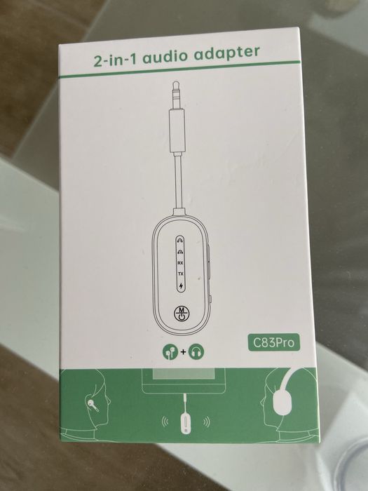 2 in 1 audio adapter