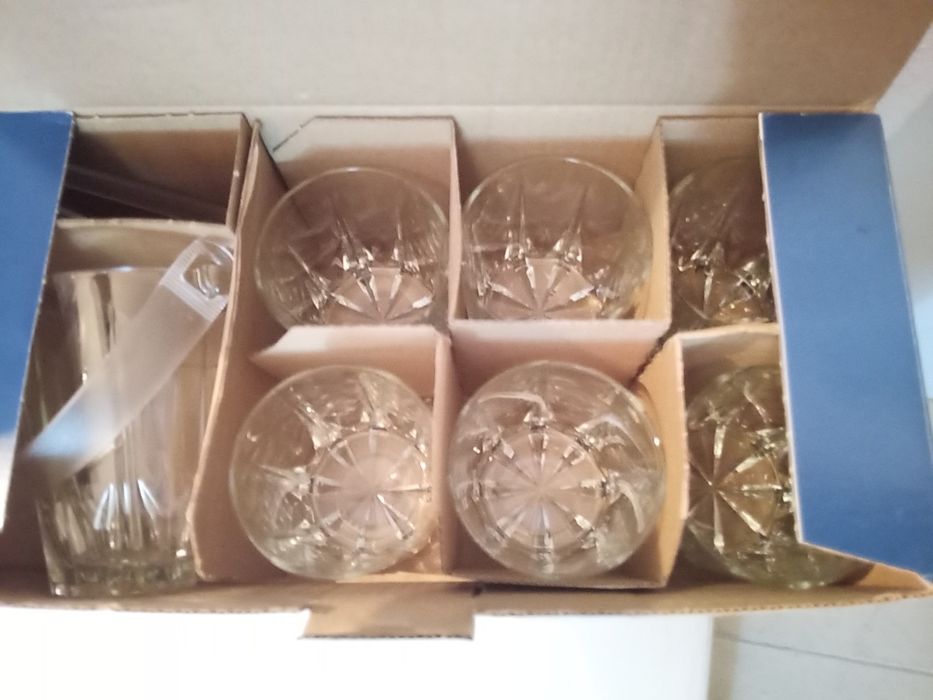 Conjunto de copos whisky
